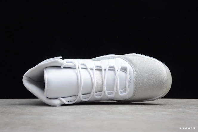 Metallic Jordan 11 AR0715-100 SilverVast Air Grey White WMNS 0416